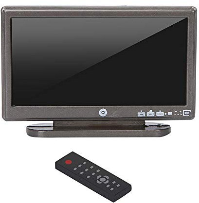 1:12 TV in miniatura, TV in miniatura Accessori per casa delle bambole Modello di arredamento per mobili in miniatura Giocattolo per bambini con telecomando Decorazione per casa delle bambole