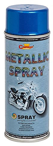Blue Metallic Glitter Metalized Spray Paint 400 mL for Motorcycle Scooter Bike
