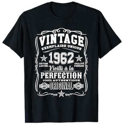 Vintage exemplaire unique 1962 Edition limitée T-Shirt
