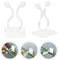 50 Pcs Plant Fixture Clips for Climbing Plants, Climbing Plant Support Wall Fixture, Self-Adhesive Plant Wall Clips, Invisible Wall Sticky Hook Vine Fixer for Gardening Plant