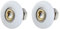 Ersatzrollen für Duschtüren, Rollen für Badezimmer, Küchentür (27 mm), 2 Stück
