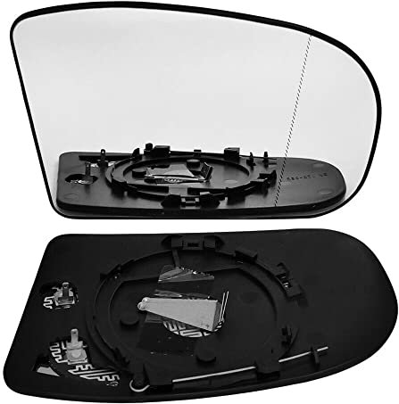 Spiegelglas Ersatzspiegelglas Außenspiegel Rechts Asphärisch Elektrisch Beheizbar passend für Mercedes C-Klasse W203 2000-2007