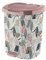 Pedal Bin Kitchen Bathroom Toilet Rubbish Dustbin Plastic (13L, Pink)