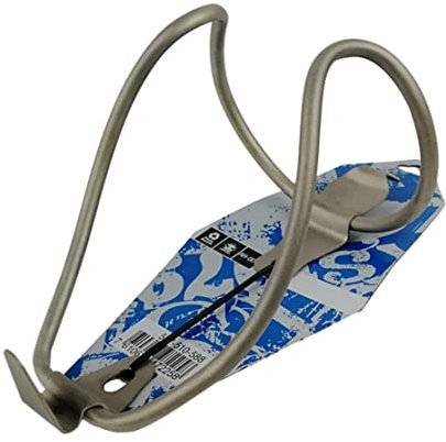 RUSWEST Porte-Bidon de Porte-Bidon en Titane Ultra-LéGer 25G Tout TéRrain Porte-Bouteille de de Route Accessoires de