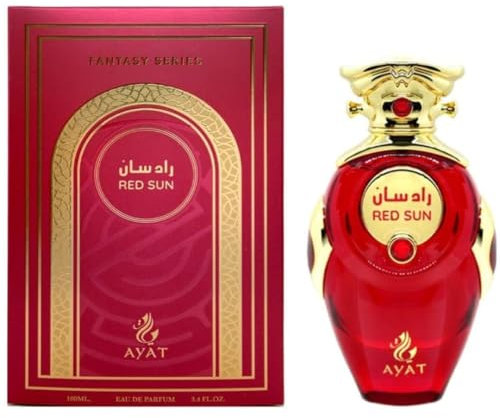 Ayat Perfumes Eau de Parfum Red Sun 100 ml Eau de Parfum Orientale Arab von Ayat Perfumes – originelle Geschenkidee für Damen und Herren – arabischer Duft, hergestellt in Dubai