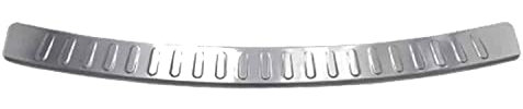 KDS Premium Ladekantenschutz Schutz für Stoßstange Kofferraumschutz Schutzblech Edelstahl 304 Chrom poliert glänzend paßt für kompatibel mit Touran 4 5T4 ab 06.2015-