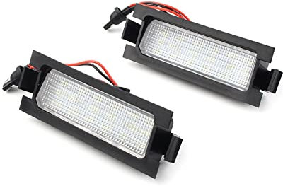 DENJAY Kennzeichenleuchte Für Hyundai I30 5D 2013-2014 & I30 CW GD 2012-2018 2Pcs 18SMD Auto Kennzeichenbeleuchtung Lampen Nummernschildleuchte