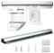 TYFYH Bonhalter Gastronomie Bonschiene 40 cm Aluminiumlegierung Tab Grabber Selbstklebend Bon Klemmleiste Gastronomie Klemmleiste für Bar Büro Bestellung Ticket