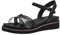 Tamaris Sandale à Talon 1-28255-42 001 Taille: 38 EU