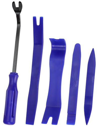 Eruinfang 13 Stück Demontage Werkzeug Auto Fahrzeug Innen Demontage Werkzeuge Plastik Demontage Werkzeug Auto Verkleidung Demontage Werkzeug Set Trim Removal Tool(Blau)
