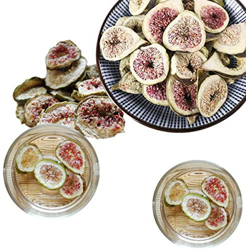 Fichi Secchi Tè alle Erbe Tè Originale Cinese Profumato Tè Buono Tè Naturale Organico Tè ai Fiori Cibo Verde senza Additivi Tè alle Erbe (100g)