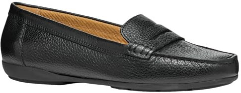 Geox Damen D ANNYTAH MOC A Moccasin, Black, 41 EU