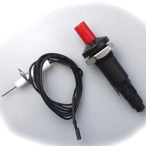 FDXGYH Piezo Spark Ignition Set Propane Push Button/Gas Heater One Outlet Piezo Igniter for Gas Fireplace Oven Heater Kitchen lgniter