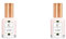 La Provençale Maquillage - Le Vernis Solaire - Vernis à Ongles Longue Tenue - Enrichi en Huile d'Olive Bio AOP Provence - Fini Brillant Laqué - Teinte : Rose Orgeat (108) (Lot de 2)