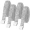 Strassband Selbstklebend Glitzerband 4 Rollen Strasssteine Strassband Glitzersteine Selbstklebende Silber Kristall Strass Diamant Band