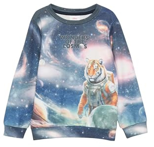 s.Oliver Sweatshirt mit All-Over-Print
