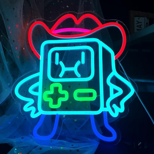 DWOOKE Gamer-Neonschild,Neonlichtschild zur Dekoration von Gamer-Zimmern,USB-betriebene Gaming-Neonschilder für Jungen-Schlafzimmer,Gaming-Wanddekoration,Game Zone,Gamer-Geschenke für Kinder