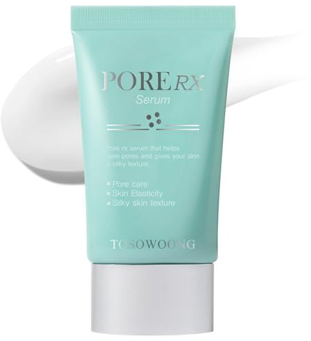 TOSOWOONG Pore Tightening Serum, Porenverfeinerndes Serum mit Niacinamid & Allantoin, Verkleinert Poren sofort, Glättet die Haut, Stärkt die Hautbarriere, Koreanische Gesichtspflege, 30ml