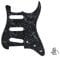 ROZILO SSS Strat Pickguards No Screw Hole Guitar Scratch Plate Custom for Fender Strat Squier Guitar Part Black Pearl