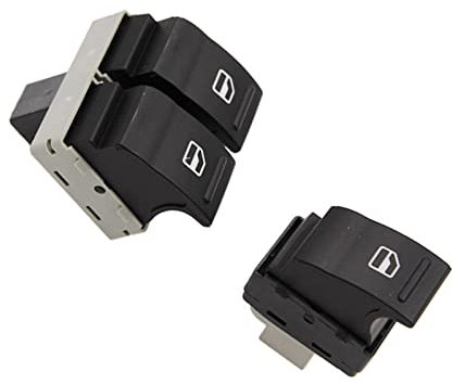 ZSGHJA Hauptschalter elektrische Fensterheber Für VW Für Transporter T5 T6 2005-2014 7E0959855A 7E0959855 Elektrische Fensterheber-Schalter-Taste(2 PCs)