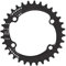 Plato de Bicicleta, BCD 96MM Plato Ancho Estrecho Rueda de Anillo de Cadena única para M6000 M7000 M8000 (Black 32T)