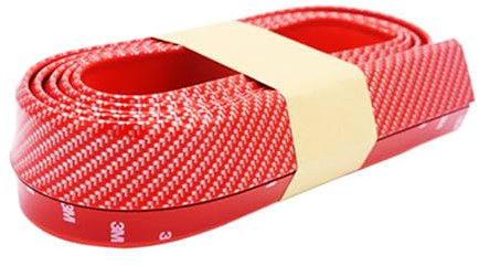 Auto Frontspoiler für BMW M5 E39 1998-2003,Auto Frontstoßflosse Spoiler Canards Lippe Vorne Unten Stoßstangen Protector,F-red Carbon Fiber