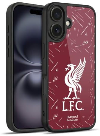 Head Case Designs Officially Licensed Liverpool Football Club Home 2025/26 Kit Gel Armour Case [Military Grade Protection] Compatible With Apple iPhone 16