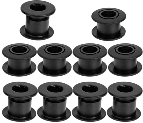 KOCKSHION Tischfußball Schwarz 10 Stück Kugellager für 12,7mm Stangen