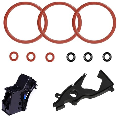 10 Stück Wartungsset Pflegeset für Siemens EQ5/6/7/8 Bosch Neff Gaggenau | O-Ringe Dichtungsringe Brühgruppe Wartungssatz Kaffeemaschine Dichtung Kaffeevollautomat Zubehör für Brüheinheit