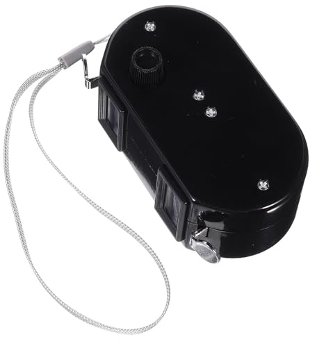 RUNROTOO Baseball Dual Tally Mechanical Score Tracker Clicker Handheld Black Counter for Sports Games, Golf Scoring and Visitor Counting