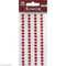 Artoz Papier AG - Artwork Sticker Strasssteine selbstklebend Herzen 5mm rot