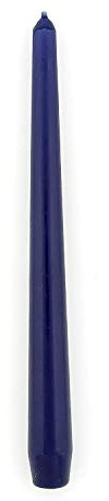 Duni Hochwertige Dekokerzen Dunkelblau 25 cm 50 Stück, Kerze, Zylindrisch, 250 x 22 mm, 7 Stunden Brenndauer, Gleichmäßiges Brennverhalten, Unparfümiert, Ganzjährig, Dekoration, Unisex, Indoor