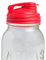 reCAP P-R-RD1 Mason Jars Pour, Plastic, Red