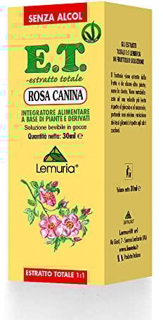 Lemuria - Rosa Canina - Per un’Azione di Sostegno e Ricostituente dell’Organismo - 30 ml - Made in Italy