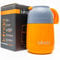 kiinda Termo Box Alimentos para bebés, Comida Acero Inoxidable recipientes Termo viable de Momento Baby, de Camino, Camping | vacío de Acero Inoxidable contenedores - BPA Libres - 450 ml