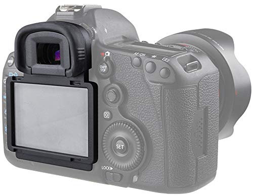 Yunchenghe 5D Mark III/IV Film de Protection en Diamant boutonné, Protecteur d'écran en Verre trempé pour Appareil Photo Optique Professionnel pour Canon 5D Mark III/IV 5D3 5D4