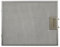 vhbw Filter Metal Grease Long-Life Filter compatible with Bosch DWA06E750B/03, DWA06E850/01 Extractor Fan - 34.9 x 29.6 x 0.8 cm, metal