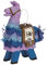 Unique 24716 Mini-Lama-Pinata-Geschenkdekoration-Fortnite Party, Multicolour
