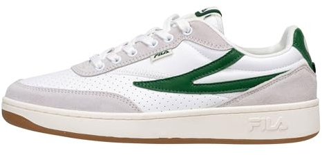 FILA Herren SEVARO S Sneaker, White-Verdant Green, 46 EU Schmal