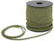 Cocoarm Outdoor-Seil Kletterseil Feuer Fluchtseil Allzweckseil Multifunktionsschnur Sicherheitsseil Durchmesser 4mm Länge 50m 7 Kern Paracord für Wandern Bergsteigen Camping Rettung(Grün Schwarz)