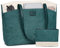 RAVUO Borsa Laptop Donna, Resistente All'acqua Tela Borse Grande Tote da 15,6 Pollici Computer Portatile Borsa Tracolla Borse Lavoro per Insegnante con Custodia Piccola Portatile