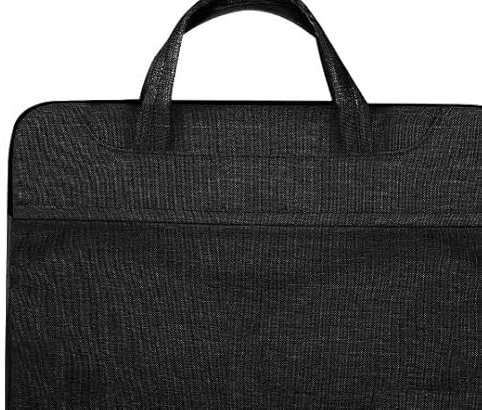 WOZIFAN Sac multifonction pour ordinateur portable de 14 15,6 (14 15,6), noir, Noir