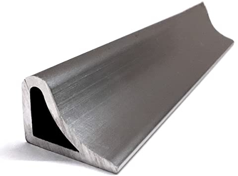 badena® Schwallschutzleiste 100cm für Dusche Set I Aluminium Schwallschutzprofil I Silikon Montage I Bodengleiche Dusche