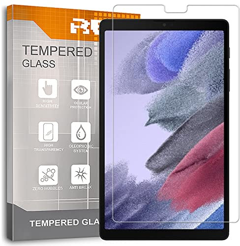 REY Protector de Pantalla para Samsung Galaxy Tab A7 Lite 8,7, Cristal Vidrio Templado Premium