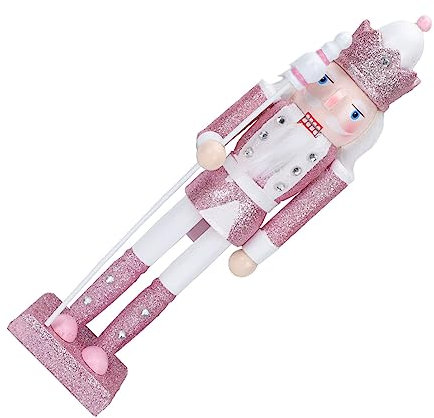 Warmhm 1stk Nussknacker Unvollendetes Holzhandwerk Walnuss-Soldat-Ornament-Dekoration Tischdekoration Für Die Schwarze Zierleiste Weihnachtsdeko Kind Schwarze Walnuss Baumwolle Esstisch