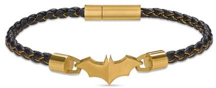 Police Herren-Armband Batman Schwarz/Goldfarben PEAGB0034702