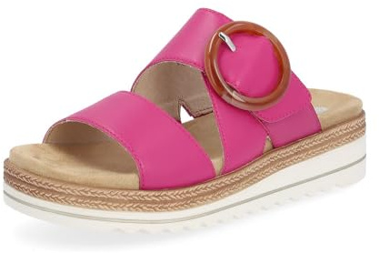 Remonte Damen Pantoletten D0Q51, Frauen Slipper,lose Einlage,Backless Slipper,Gartenschuhe,Sommerschuhe,sommerclogs,Sandalen,Slides,rosa (31),42 EU