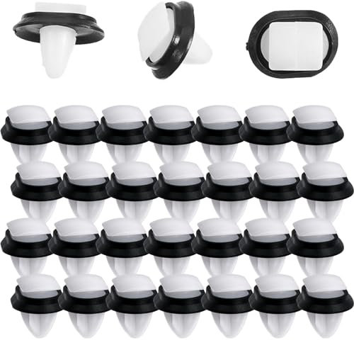 streeHerjjkeA1 100 piezas Clips de Ajuste del Panel de la Puerta Delantera Y Trasera,Grapas Coche Paneles de Puerta,Coches Clips Remache de Plastico