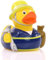 THW ? Quietscheente - Badeente - ca. 8 cm gross - Feuerwehr