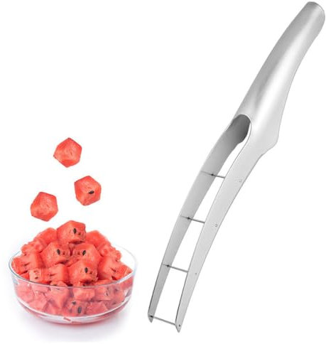 Wtermelon Cutter Slicer Cut Watermelon Into Cubes Knife Melon Baller for Kitchen Gadgets Useful Cool Tool 305 stainless steel 2024 New Creative Trends Kitchen Gadgets